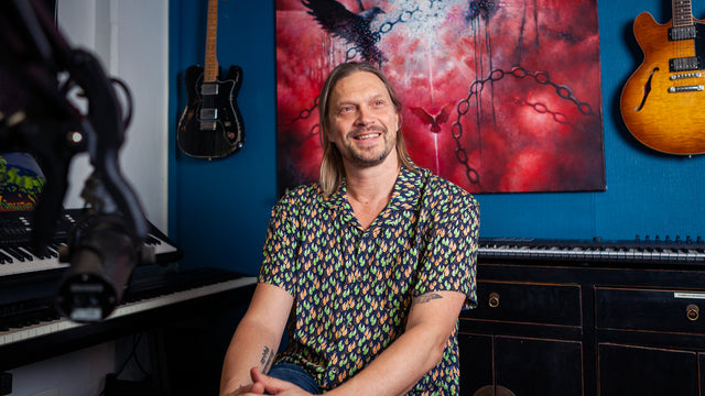 Rockmusikern Mikko von Hertzen delar sin psoriasisresa och hur oral hälsa påverkar hans liv