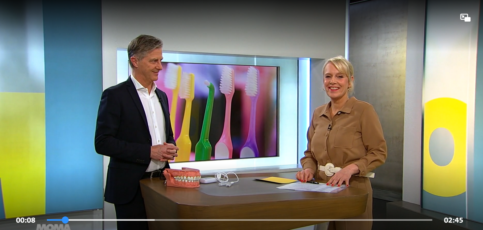 Lumoral i tysk tv – professor i odontologi rekommenderade produkten för miljontals tittare